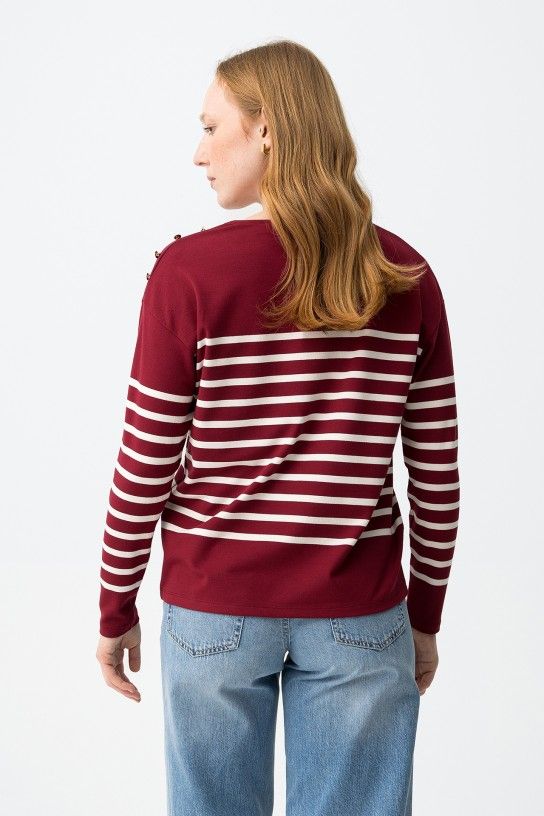 Camiseta jersey Venice_4 rojo - Imagen 5