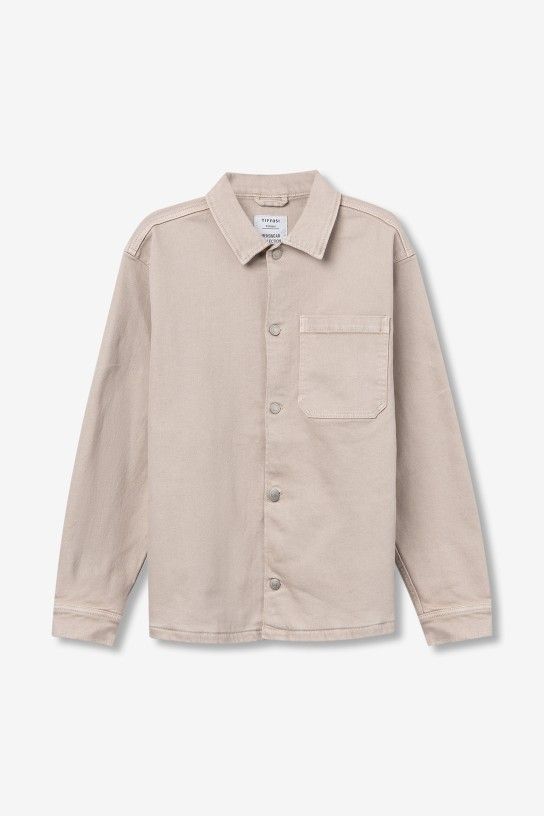 Sobrecamisa Kris beige - Imagen 5