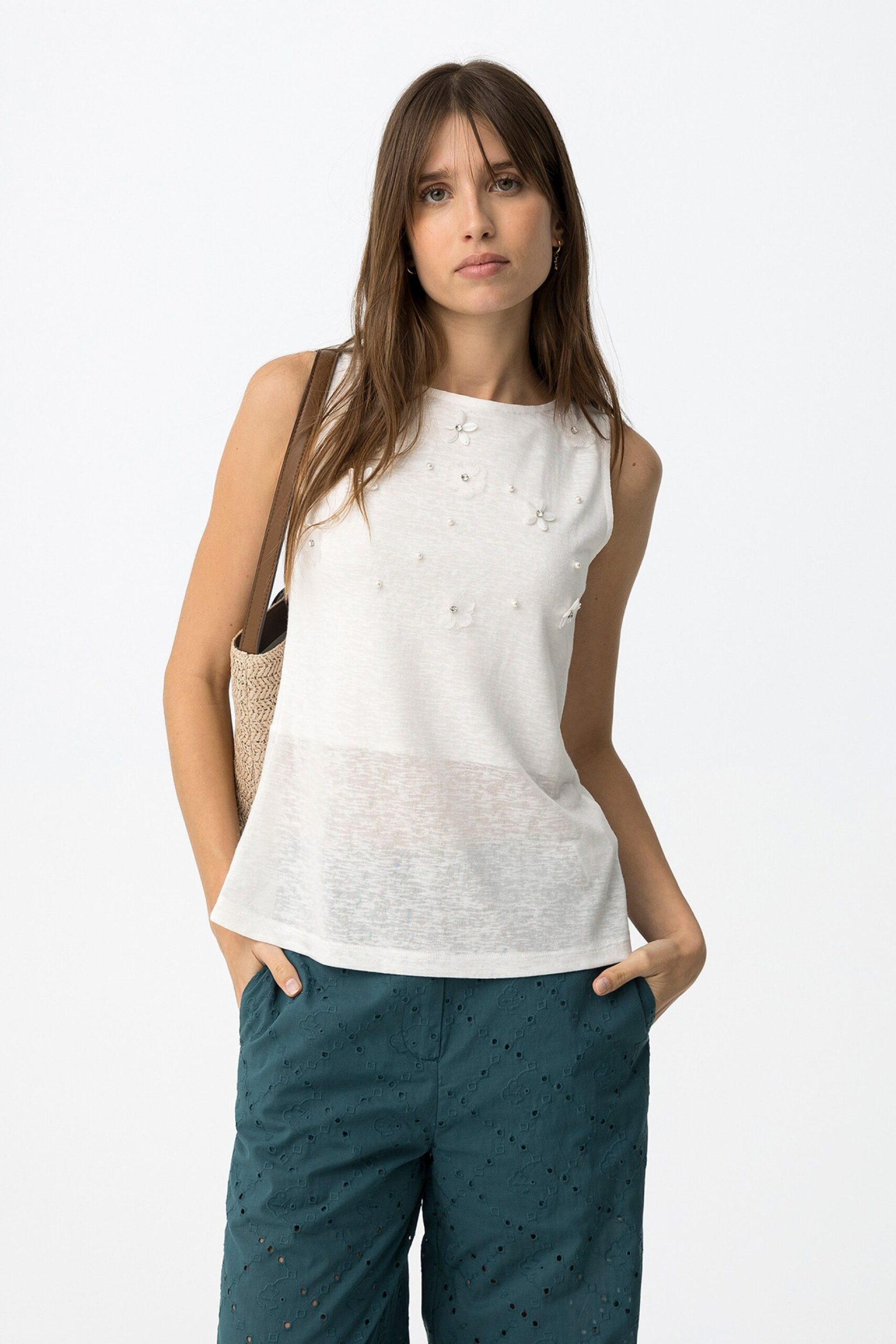 Top ADIRA Blanco