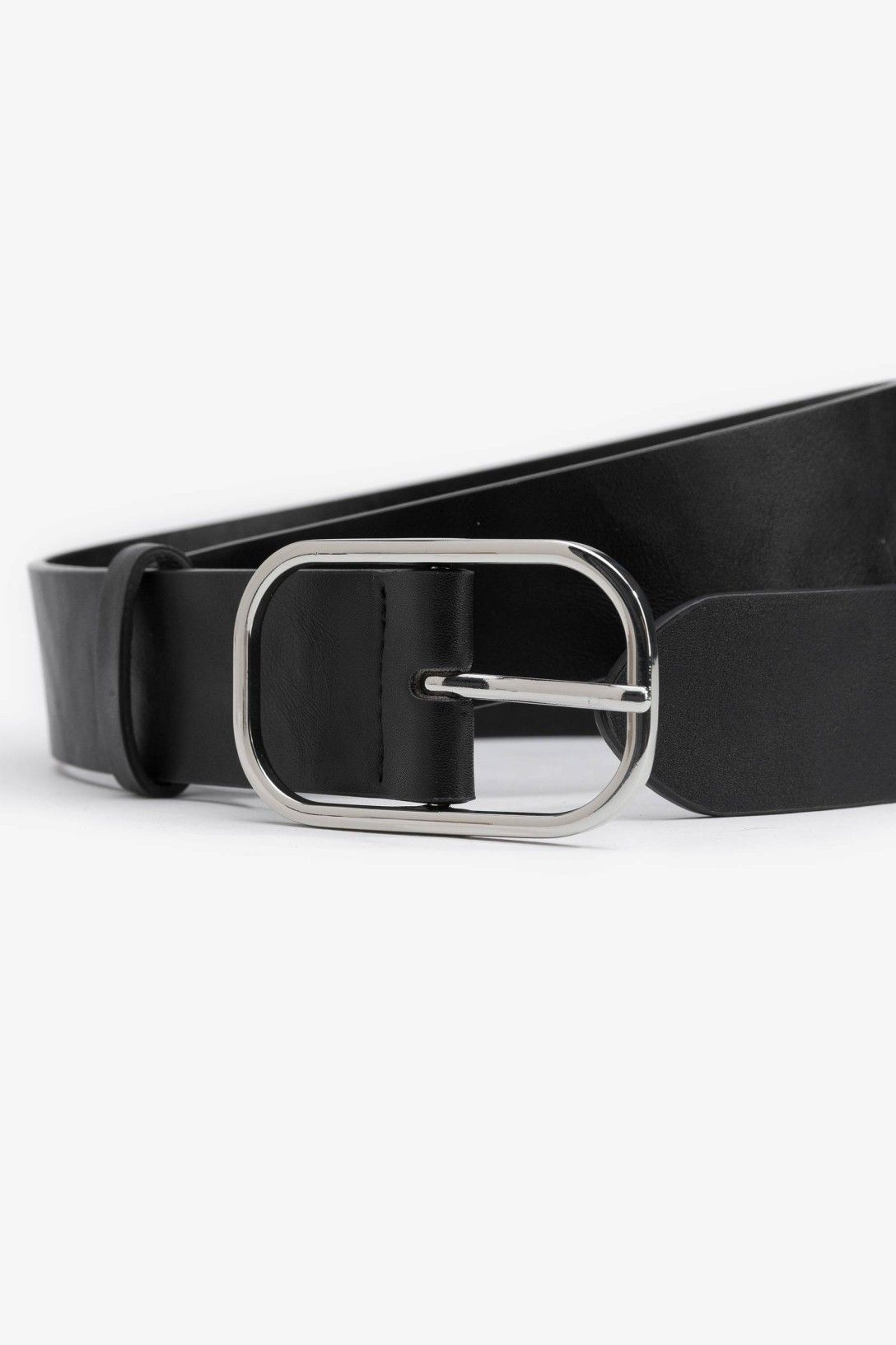 Cinturón EDNA negro liso - Imagen 2