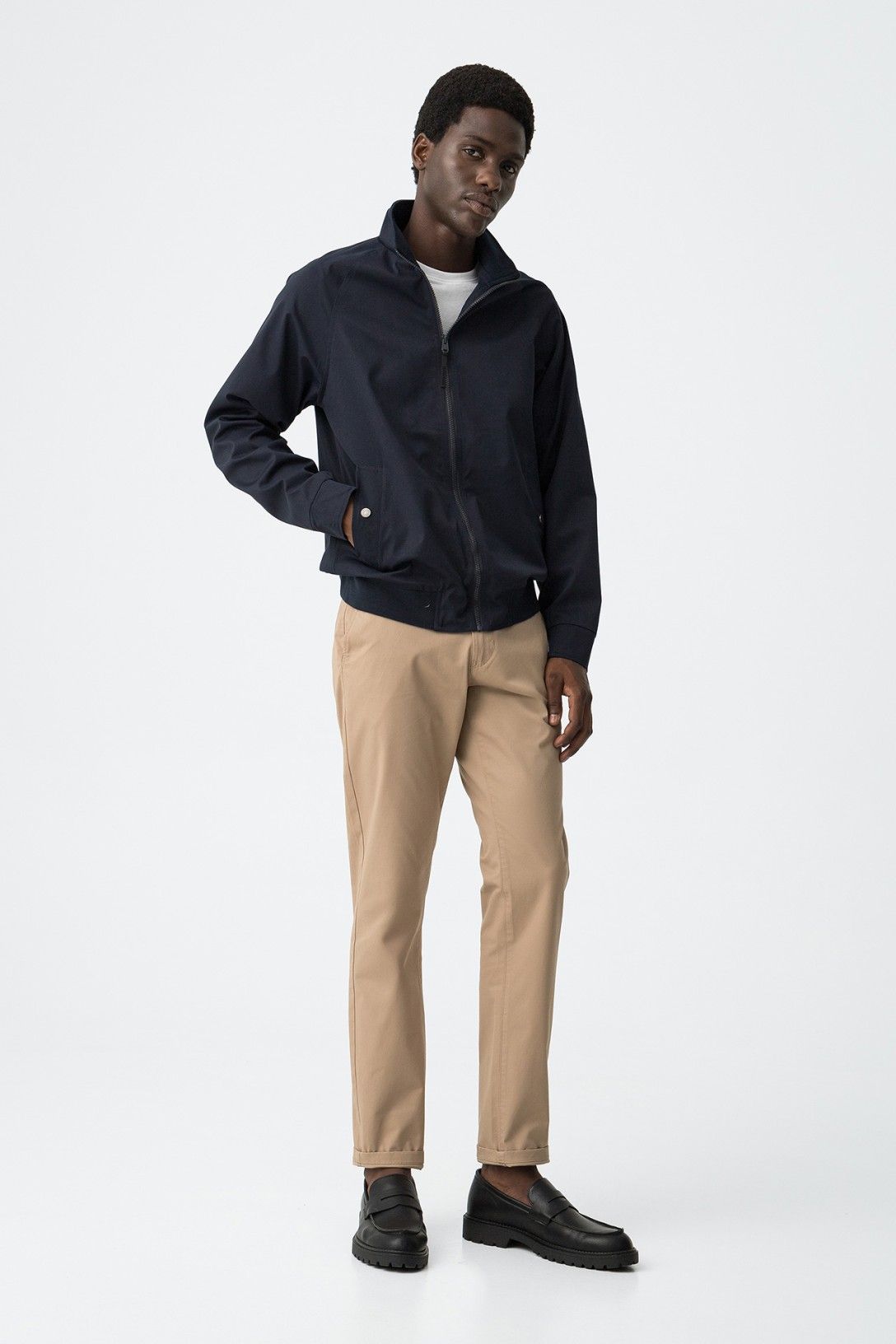 Pantalón Chino_H35 Beige - Imagen 2