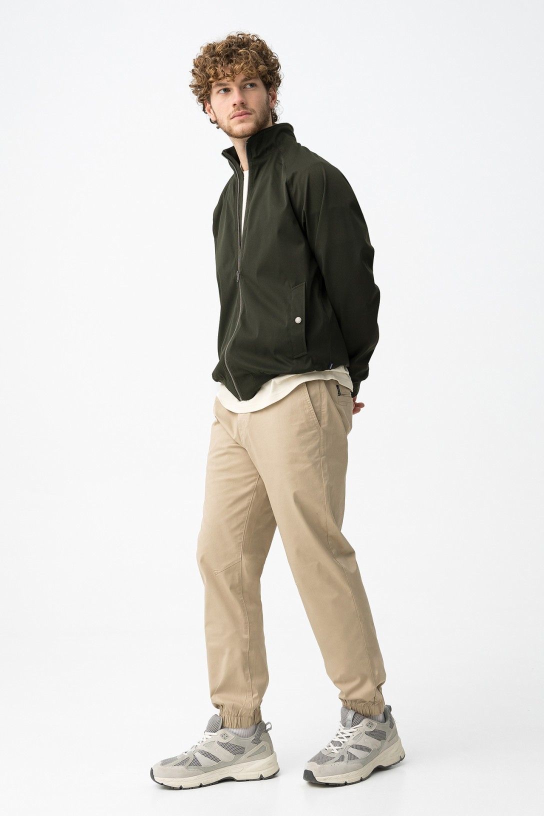 Pantalon Jogger_13 Beige - Imagen 3