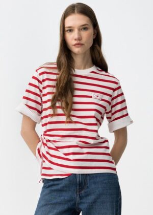 Camiseta Amora rayas