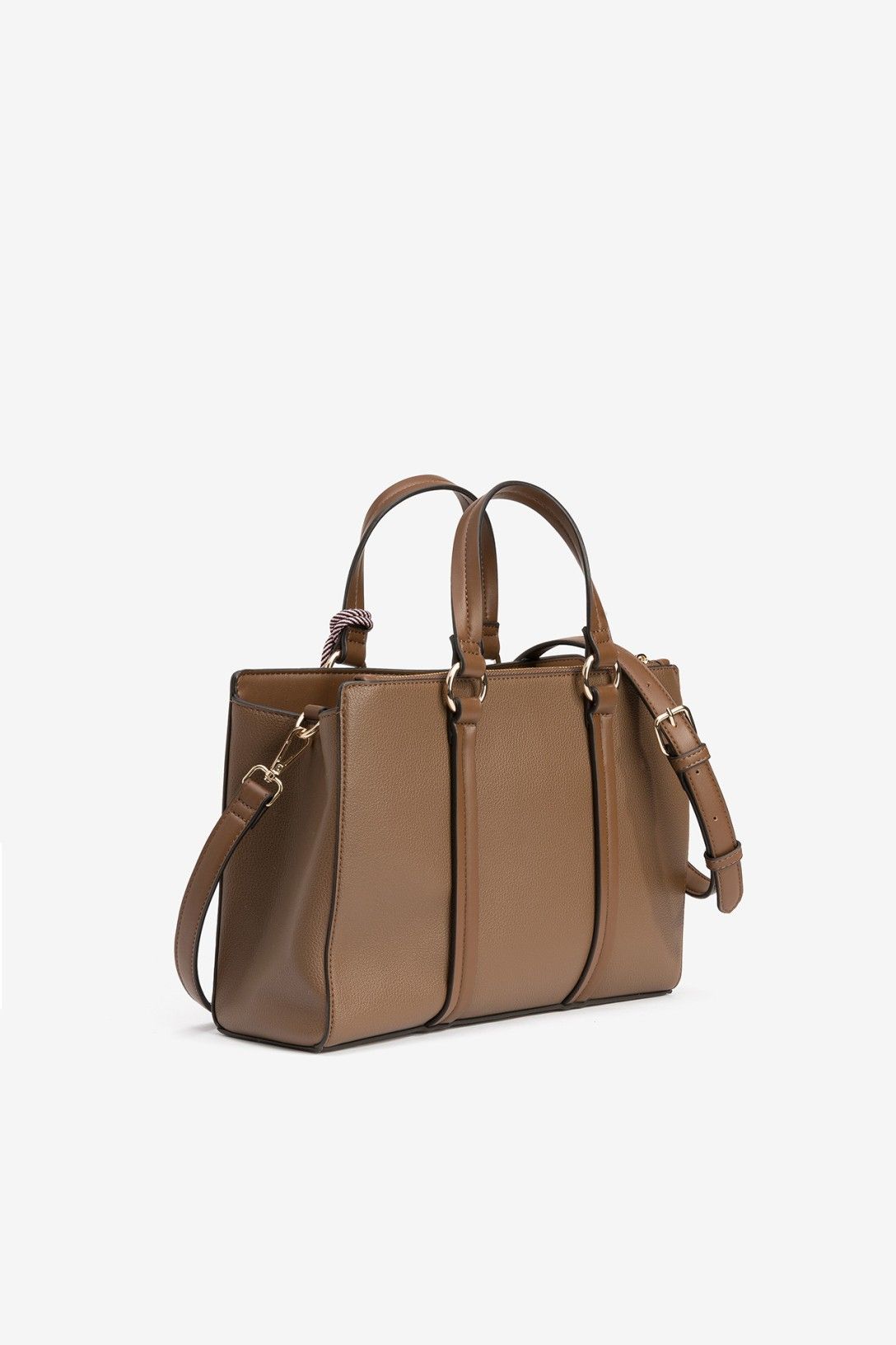 Bolso shopper BAG_4843 camel - Imagen 4
