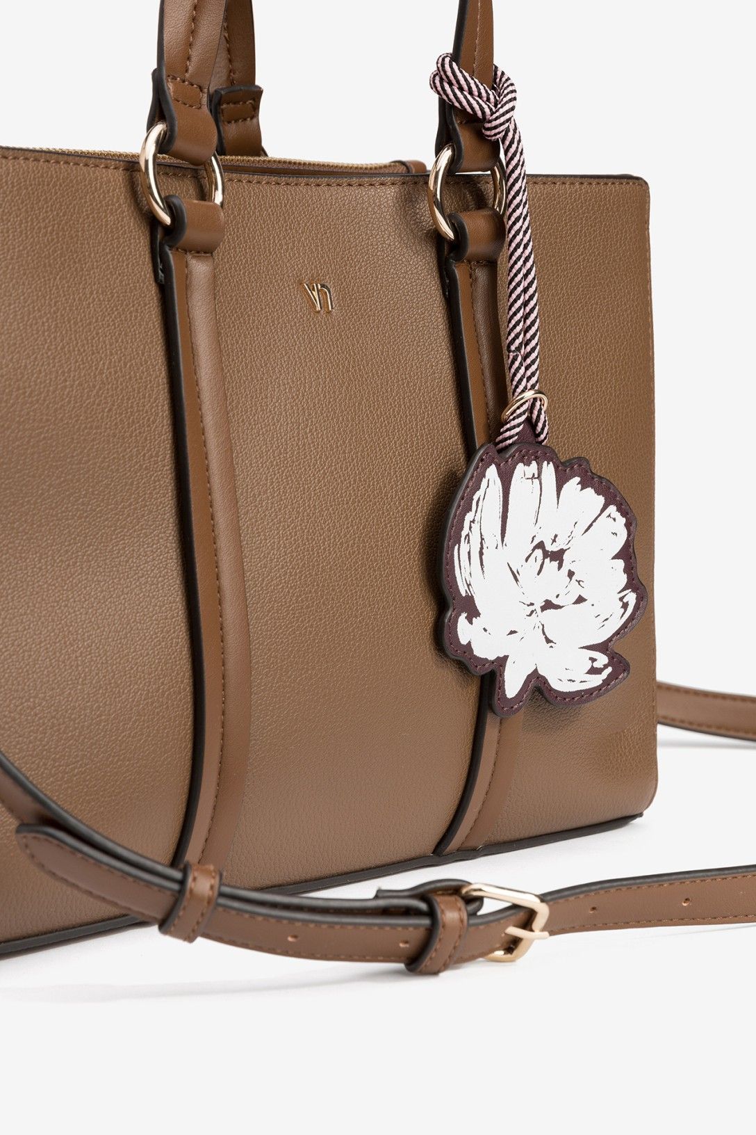 Bolso shopper BAG_4843 camel - Imagen 3