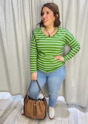 Camiseta crucero pistacho