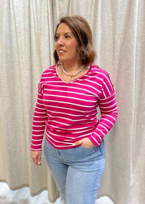 Camiseta crucero fucsia