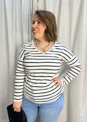 Camiseta crucero blanca