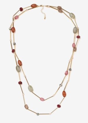 Collar doble 3884  Oro