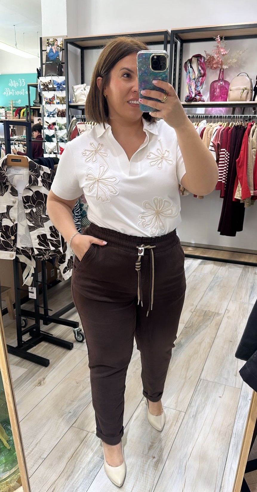 JEAN MOMFIT CHOCOLATE