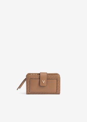 Cartera 4391 camel trenzada