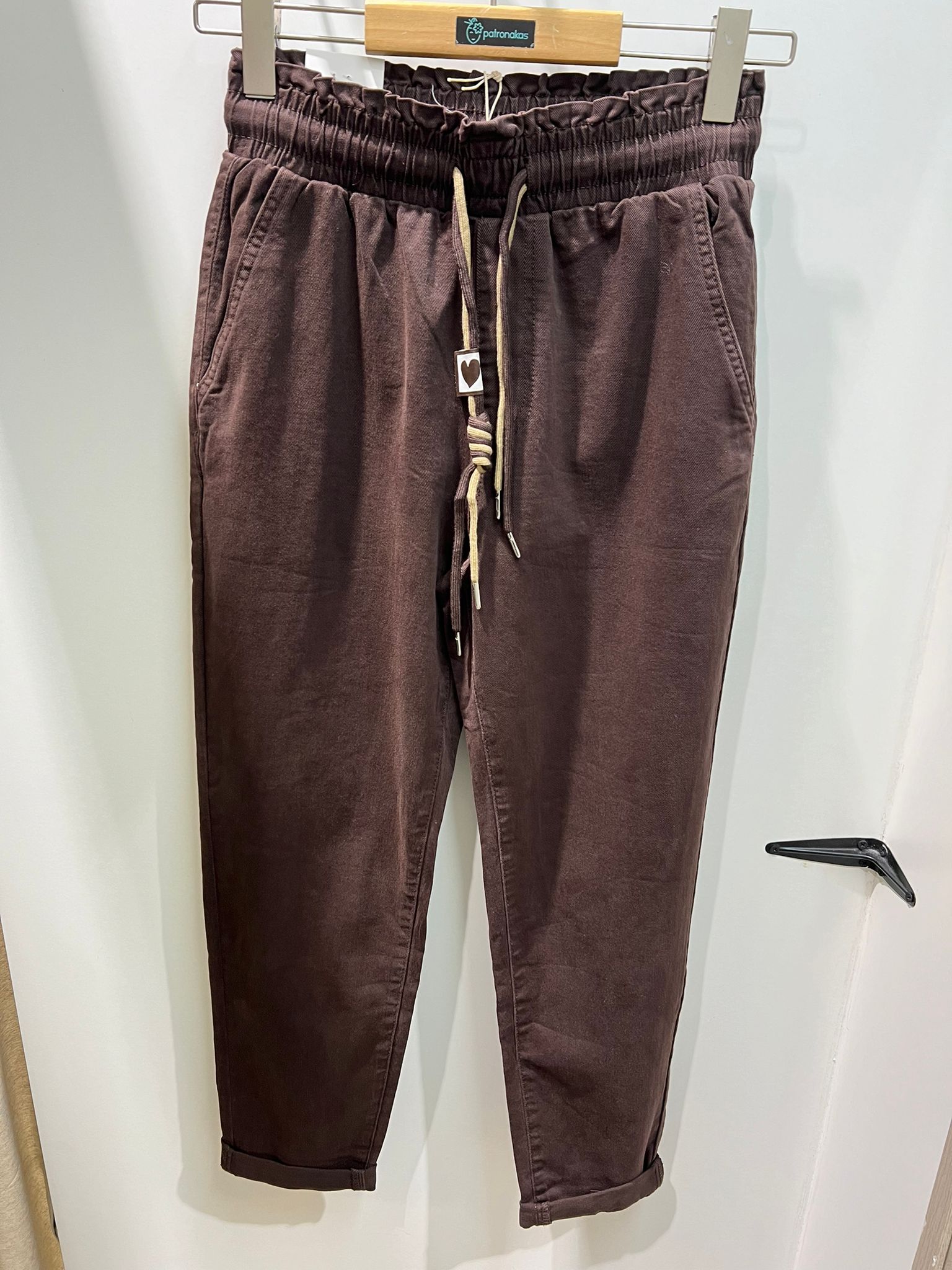 JEAN MOMFIT CHOCOLATE - Imagen 4