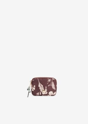 Monedero 4407 flores morado