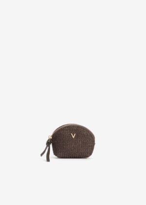 Monedero 4442 rafia chocolate