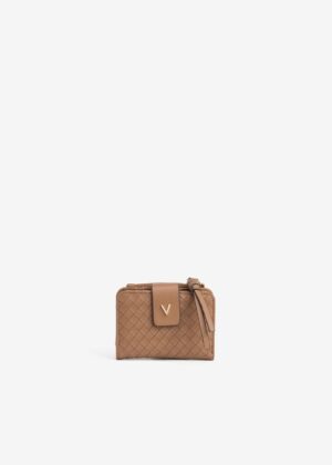 Cartera 4392 camel trenzada