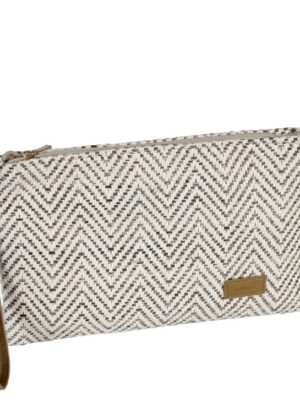 CARTERA ZIG-ZAG MARRON