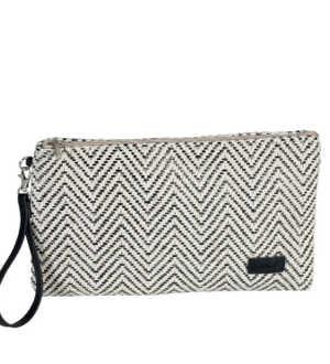 CARTERA ZIG-ZAG NEGRO