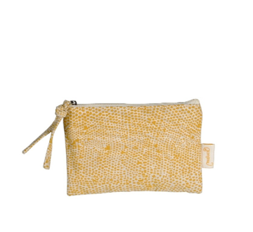 PACK MOCHILA SOLAPA Y MONEDERO PRINT AMARILLO - Imagen 2
