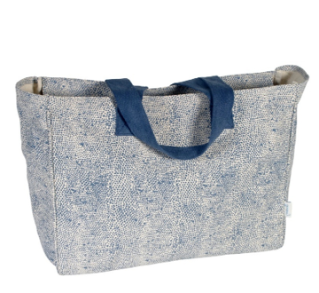 PACK CAPAZO Y NECESER PRINT DENIM