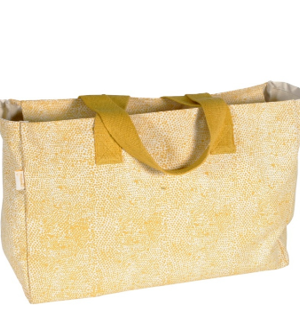 PACK CAPAZO Y NECESER PRINT AMARILLO