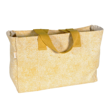 PACK CAPAZO Y NECESER PRINT AMARILLO