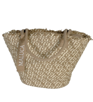 BOLSO CAPAZO ASAS JASPEADO TOSTADO