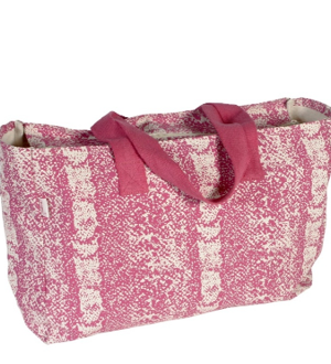 PACK CAPAZO Y NECESER PITON FUCSIA