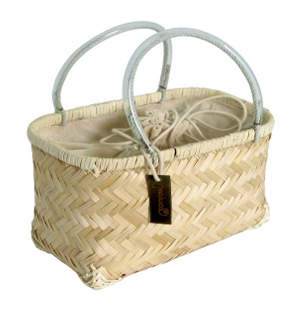 BOLSO CESTO BAMBU