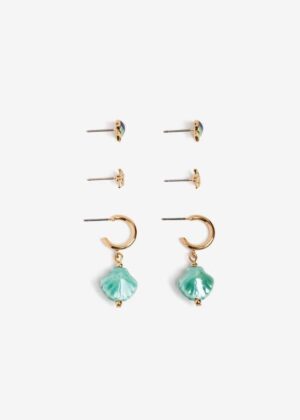 Pendientes PACK 10589 Almeja