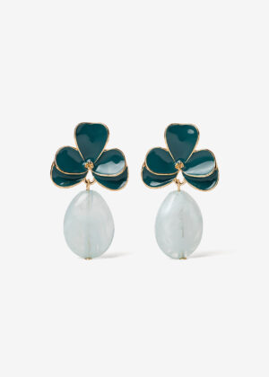 Pendientes 10452 Orquídea Jade