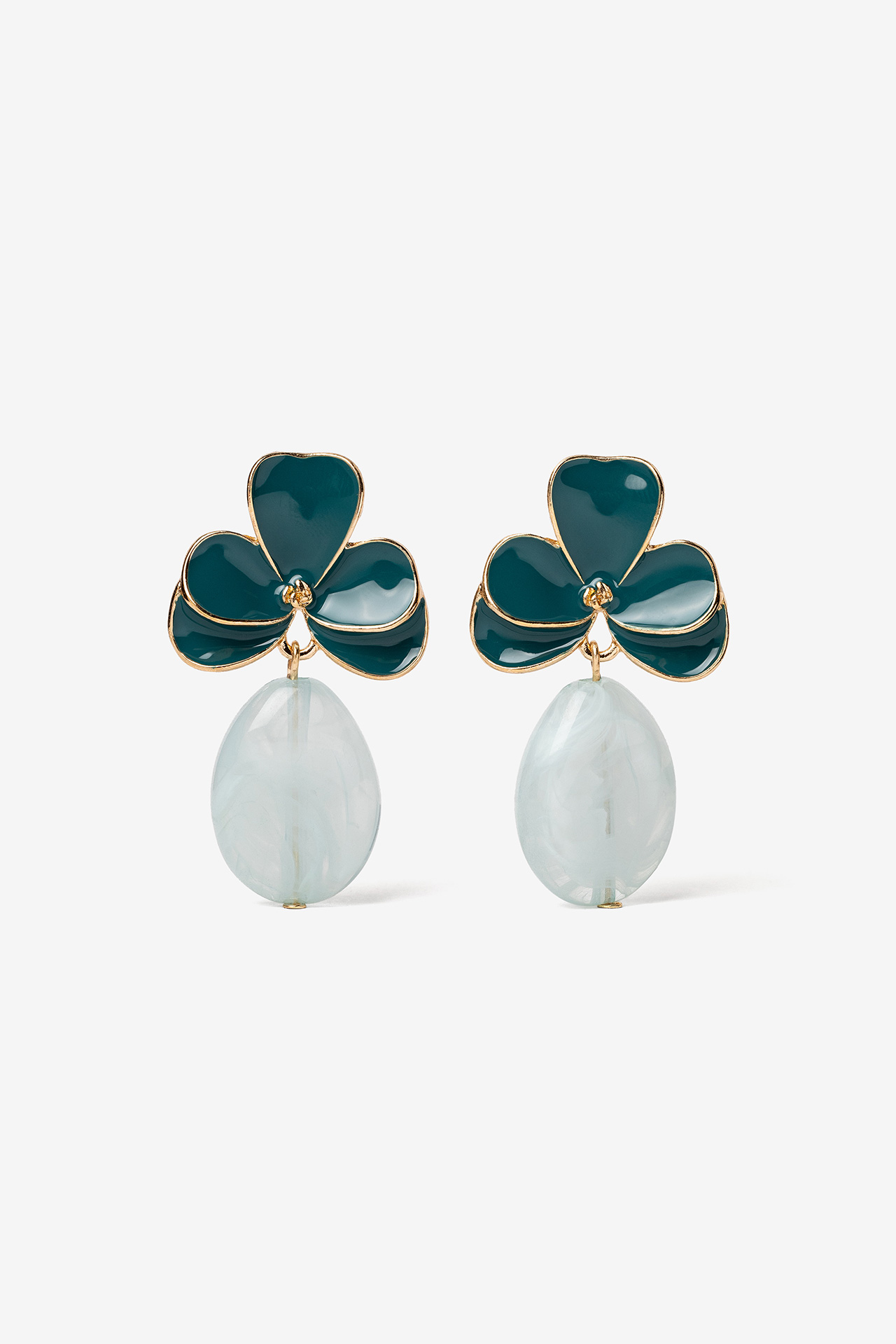Pendientes 10452 Orquídea Jade