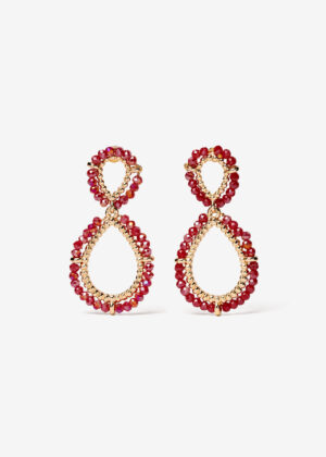 Pendientes 10563 Gota cristal