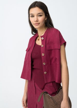 Chaleco Cookie Fucsia