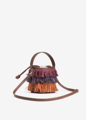 Bolso Bombonera 4970 Flecos