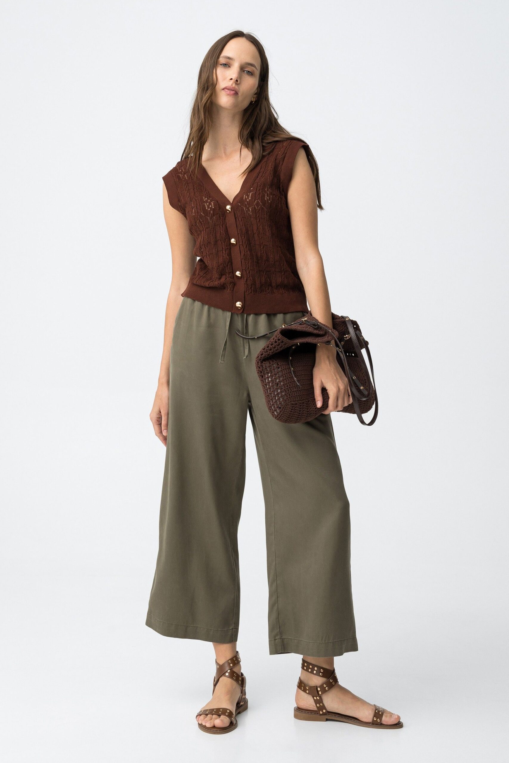 Pantalon Roselin Verde