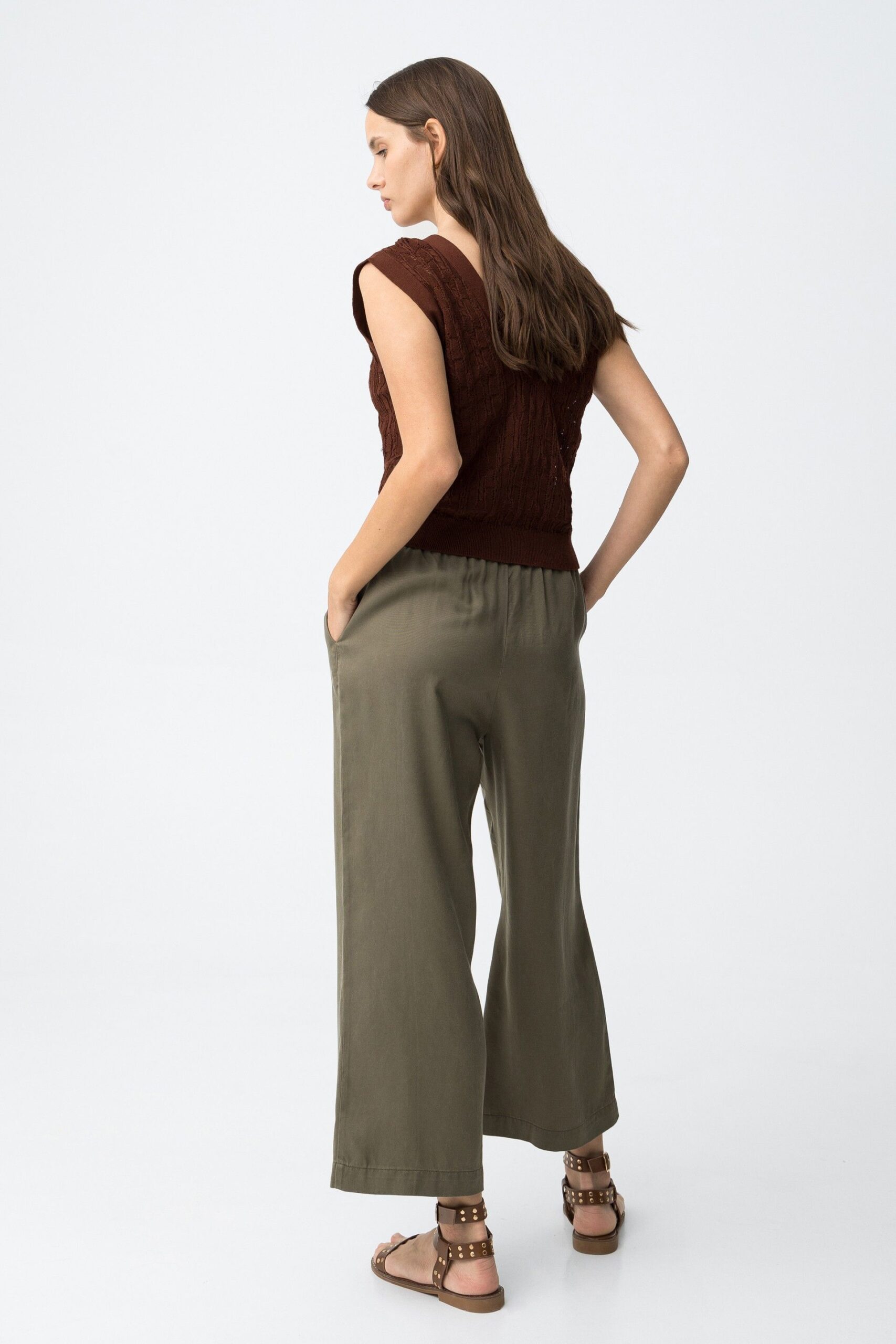 Pantalon Roselin Verde - Imagen 4