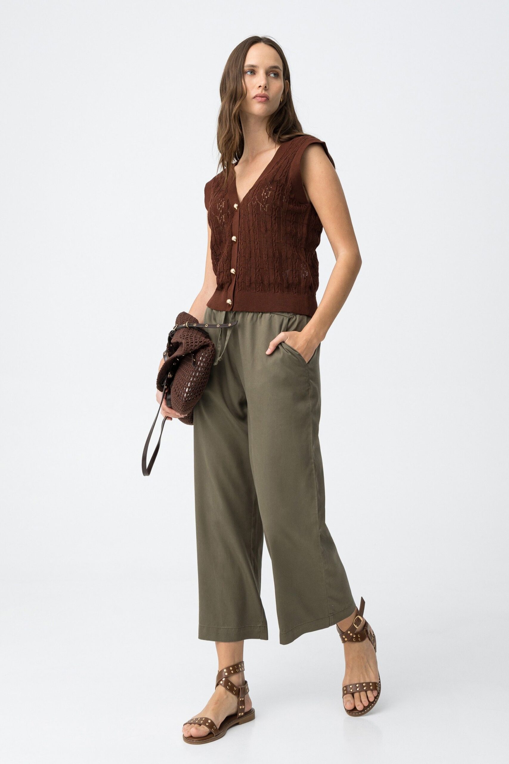 Pantalon Roselin Verde - Imagen 2