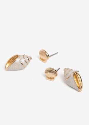 Pendientes 10587 Caracolas Oro