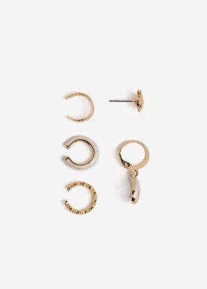 Pendientes 10594 Ear Cuff Dorados