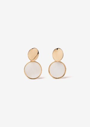 Pendientes 7735 Nácar Oro