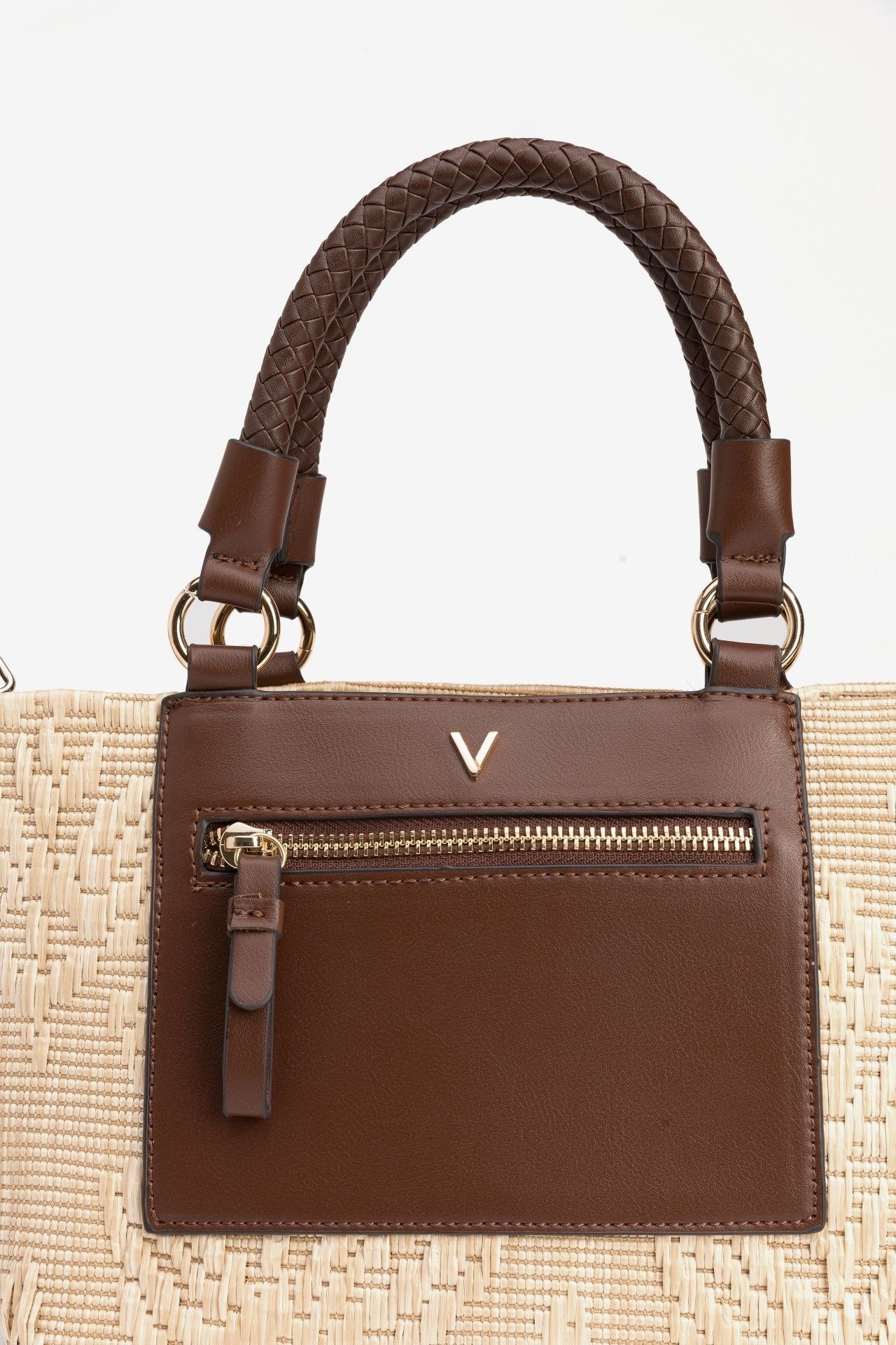 Bolso City 4984 Rafia Flores - Imagen 3
