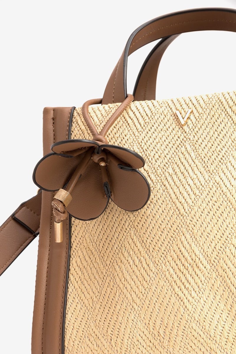 Bolso City 5004 Rafia Camel - Imagen 2