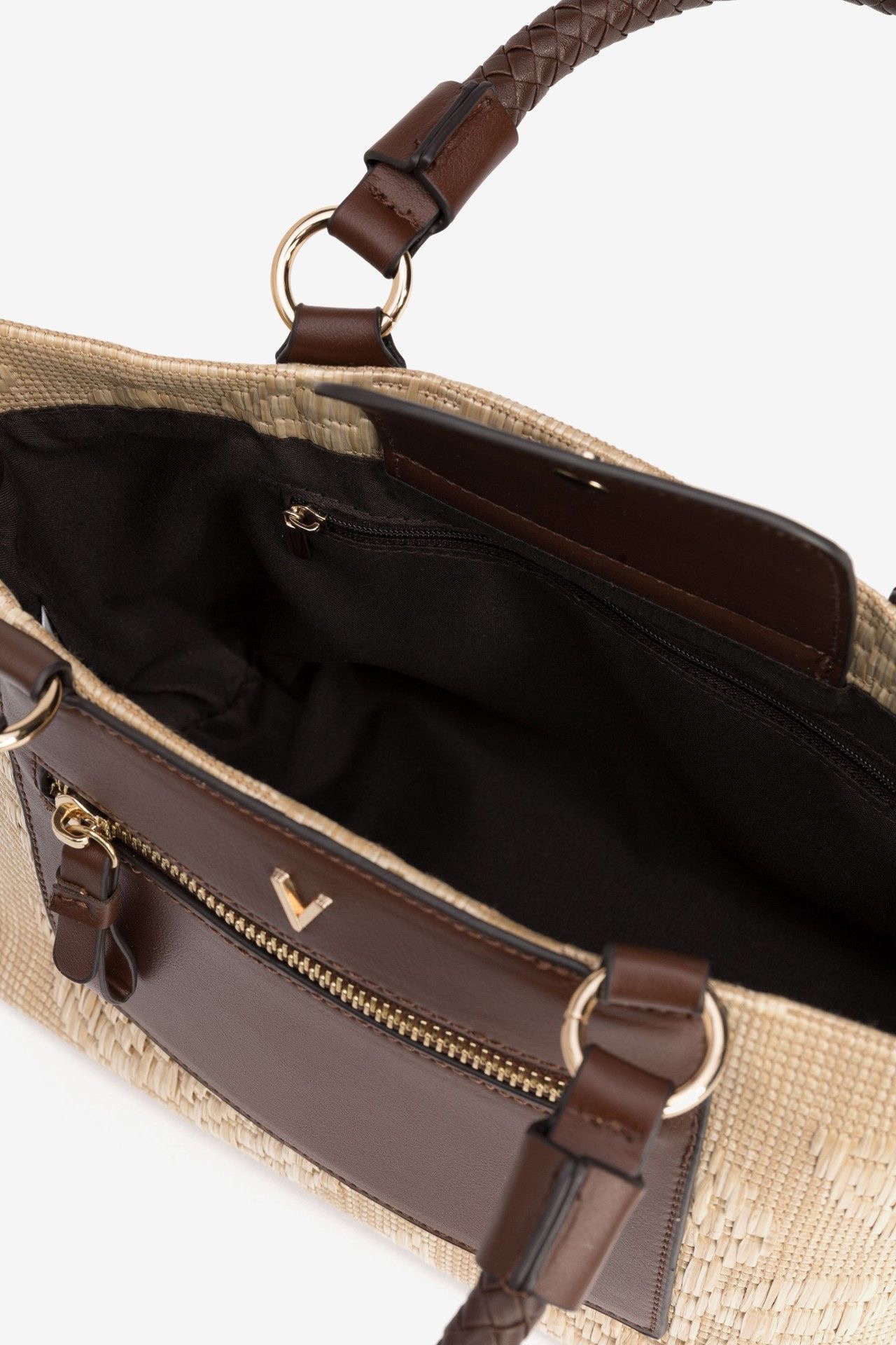 Bolso City 4984 Rafia Flores - Imagen 2