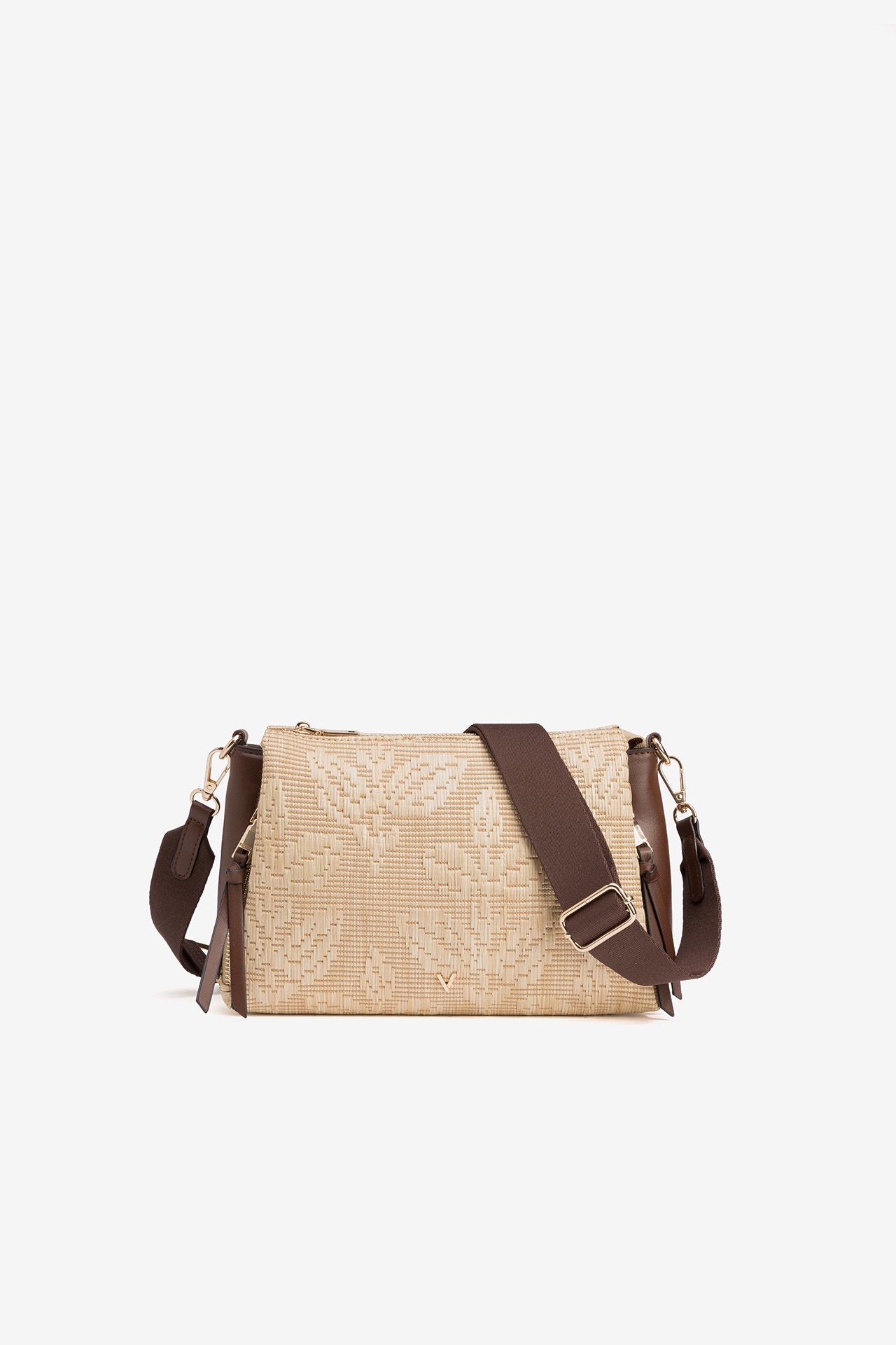 Bolso Bandolera 4993 Rafia Flores