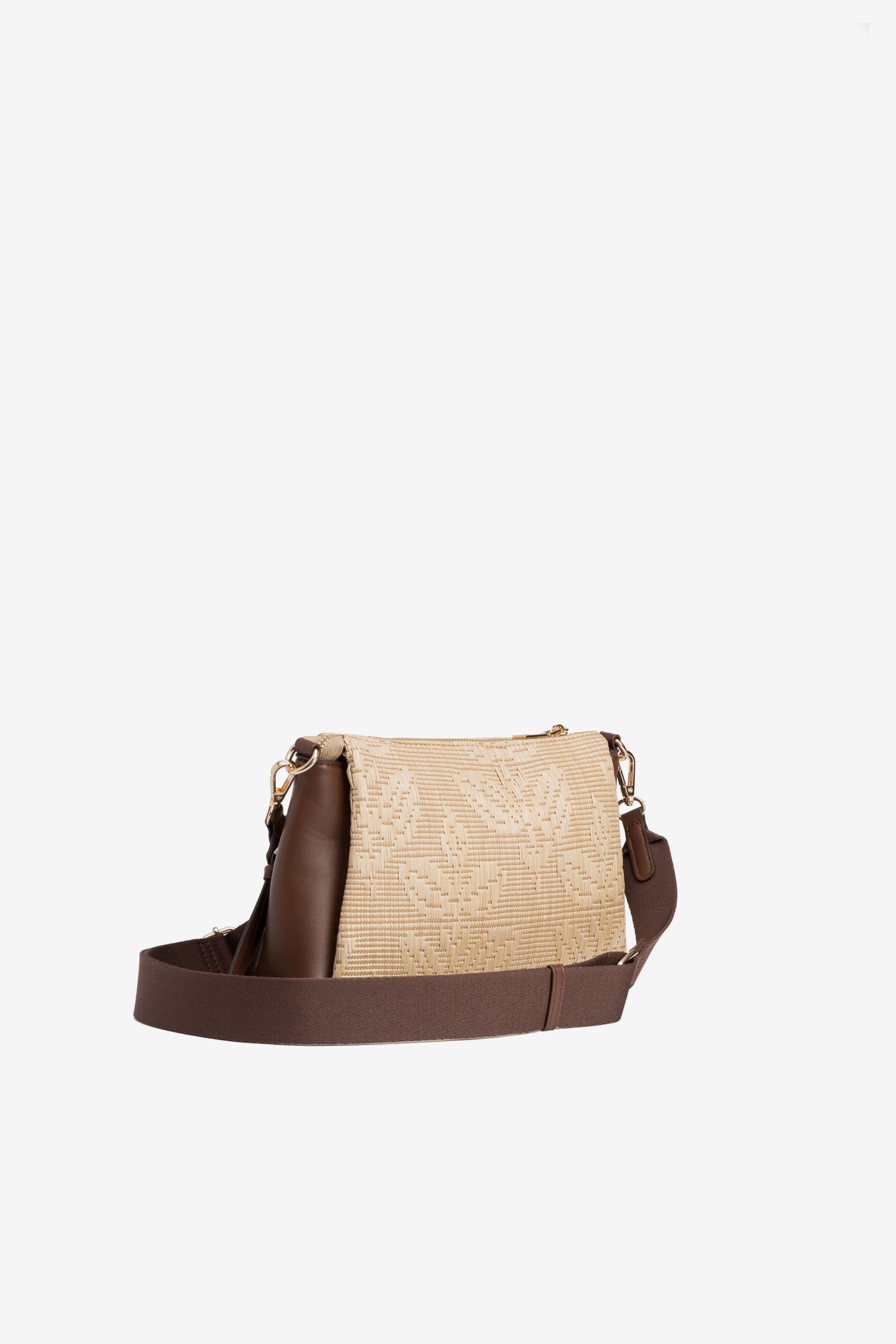 Bolso Bandolera 4993 Rafia Flores - Imagen 3