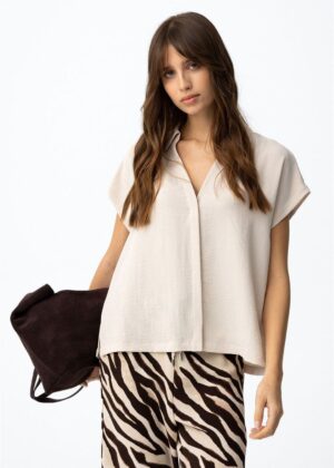 Camisa Berto Beige