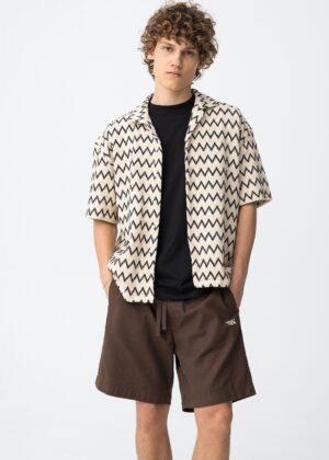 Camisa Upton ZIGZAG Beige