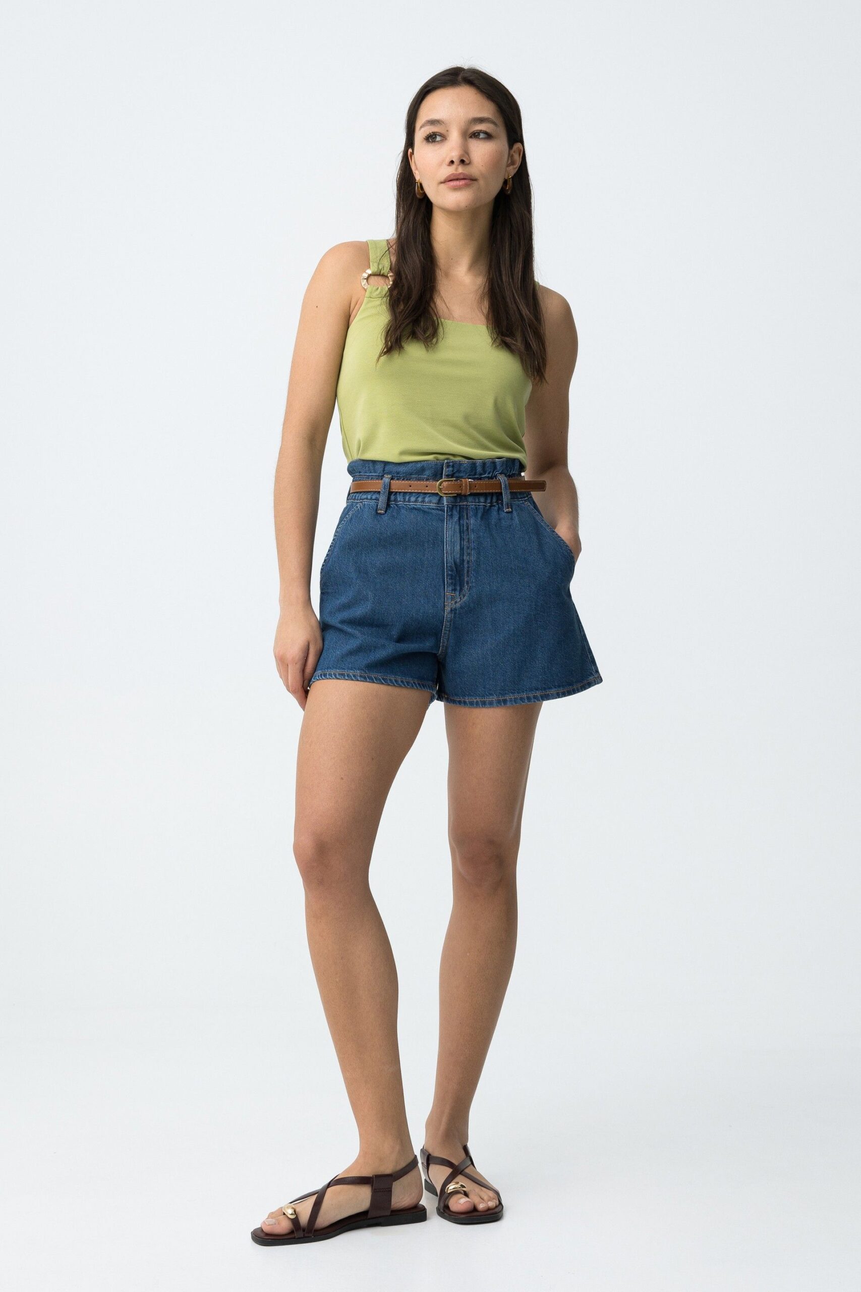 Bermuda Denim DINAH Oscuro - Imagen 2