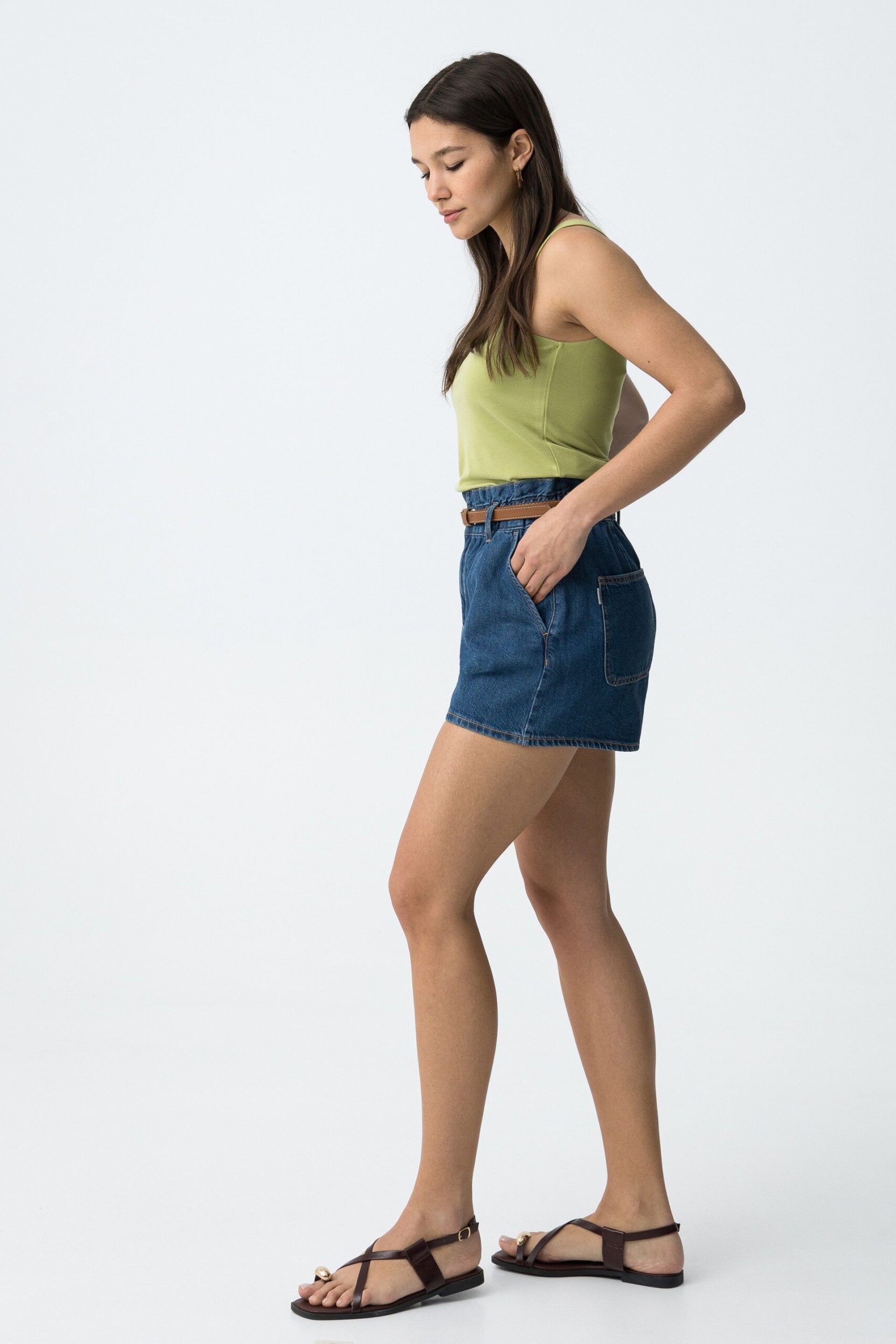 Bermuda Denim DINAH Oscuro - Imagen 4
