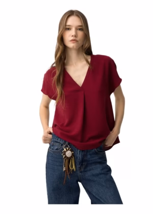 Blusa MAXINE Cereza